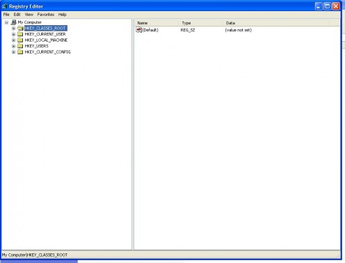 RegEdt32, a free utility from Microsoft
