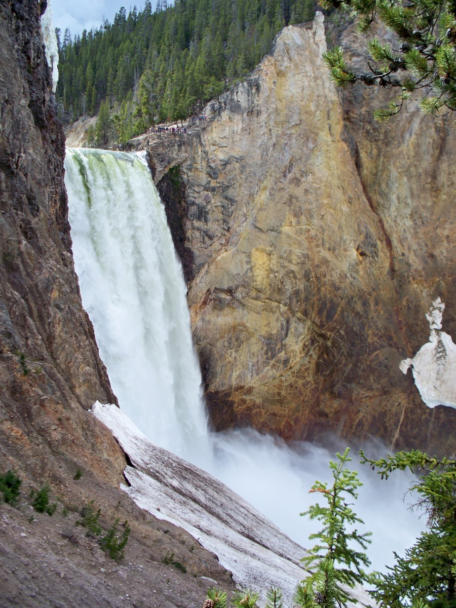 Lower Falls - Uncle Tom's Trail @ Yellowstone National Park