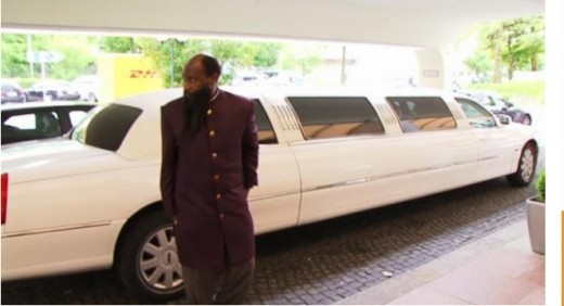 prophet with his limousine