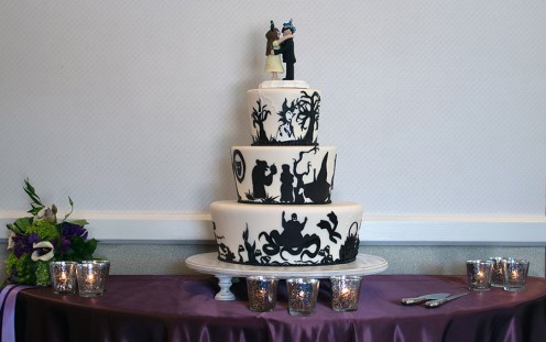 A special wedding cake