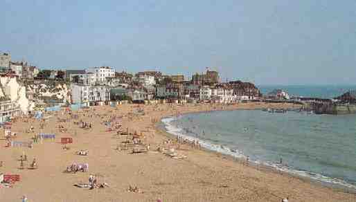 Viking Beach and Jetty, Broadstairs:  Nice place to grow up.