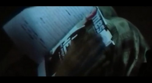 Inspiration (a page from his notebook, a promotional ad banner). There's a connection but the film doesn't deny the distance either - We never actually see Nas in the film(even though he's one of the film's Producers).