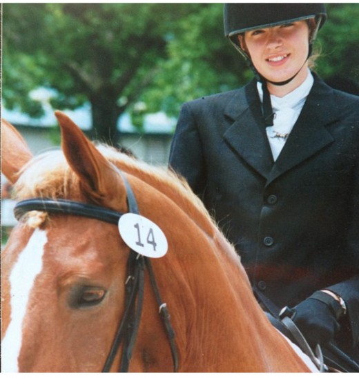 My first horse, Troy-Boy, a Beglian/TB cross