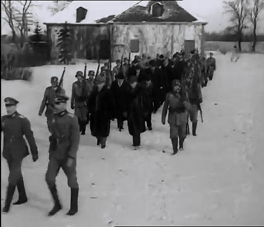 Prominent Canadian Citizens Rounded Up and Being Sent to Internment Camps By the Nazis