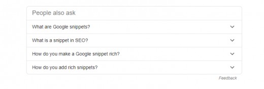 People Also Ask