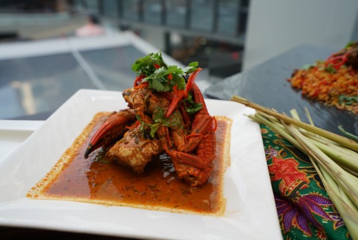 Ketam Kari Daun Pudina