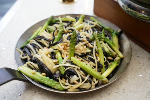Spaghetti with Asparagus
