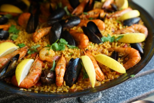 Seafood Paella