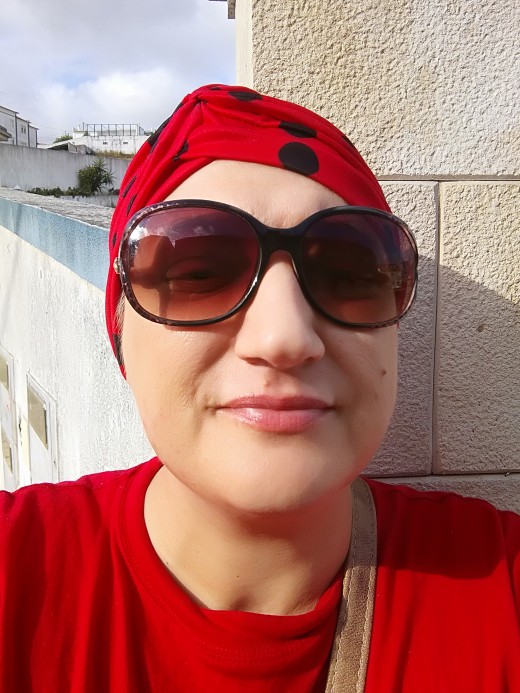 My favourite Turban - the Lady bug!