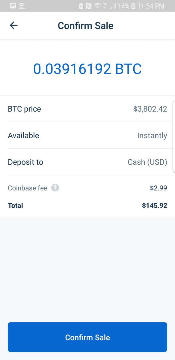 Deposit with Bitcoin