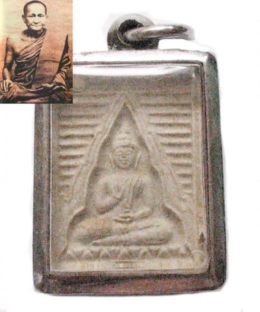 LP Pahn and Wat Paknam amulet