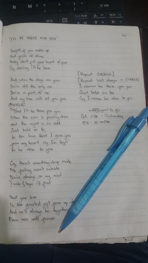Decades ago, I wrote this song as a request from my elder brother who was courting someone. He wanted to play her an original song for her birthday, so he asked if I could compose him one. Hope you like it. 