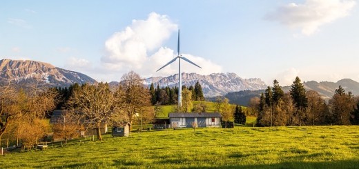 Home wind power system