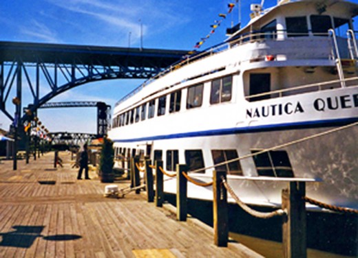 Available for cruise events on the Cuyahoga River and Lake Erie.
