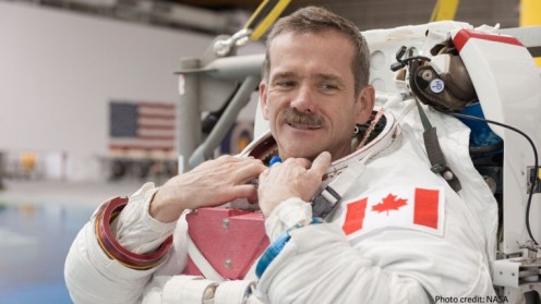 Canadian astronaut Chris Hadfield