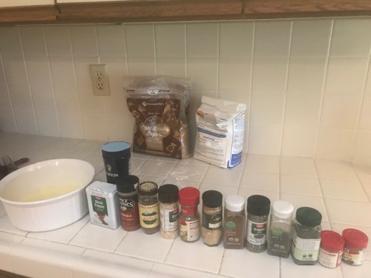 Some of the spices I use