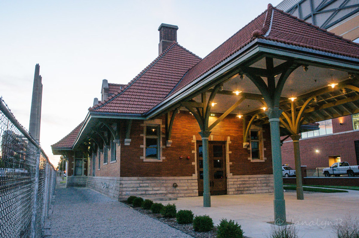 Grand Trunk Western Depot in Lansing's REO Town.