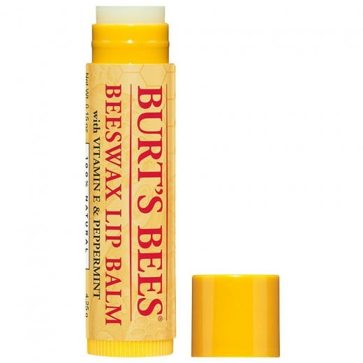 Burt's Bees beeswax lip balm.