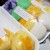 Assored puto - pandan flavor for green, yellow ones with cheese, ube makes it purple and white for the original color. 