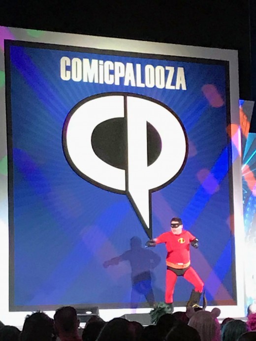 Mr. Incredible from the cosplay contest at Comicpalooza. 
