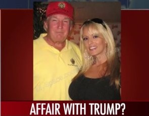 Donald Trump and  mistress, Stripper- Porn Star, Stormy Daniels 