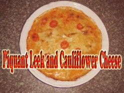Piquant Leek and Cauliflower Cheese - Easy Recipe