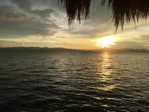 Sunset at Apulit Island