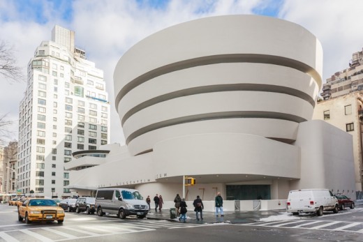The Guggenheim Museum, Wright's only New York composition and still in a class by itself