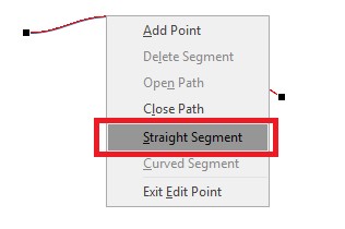 Figure 7: Straight segment