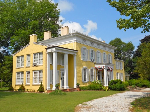 Historic houses on Fenwick Island.