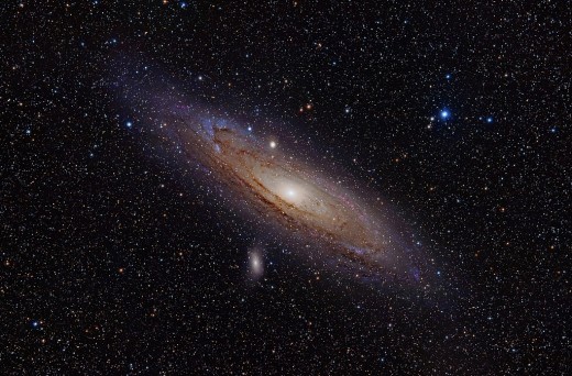 A neighbour of ours, the Andromeda Galaxy is the nearest Galaxy to ours, only two million light years away.