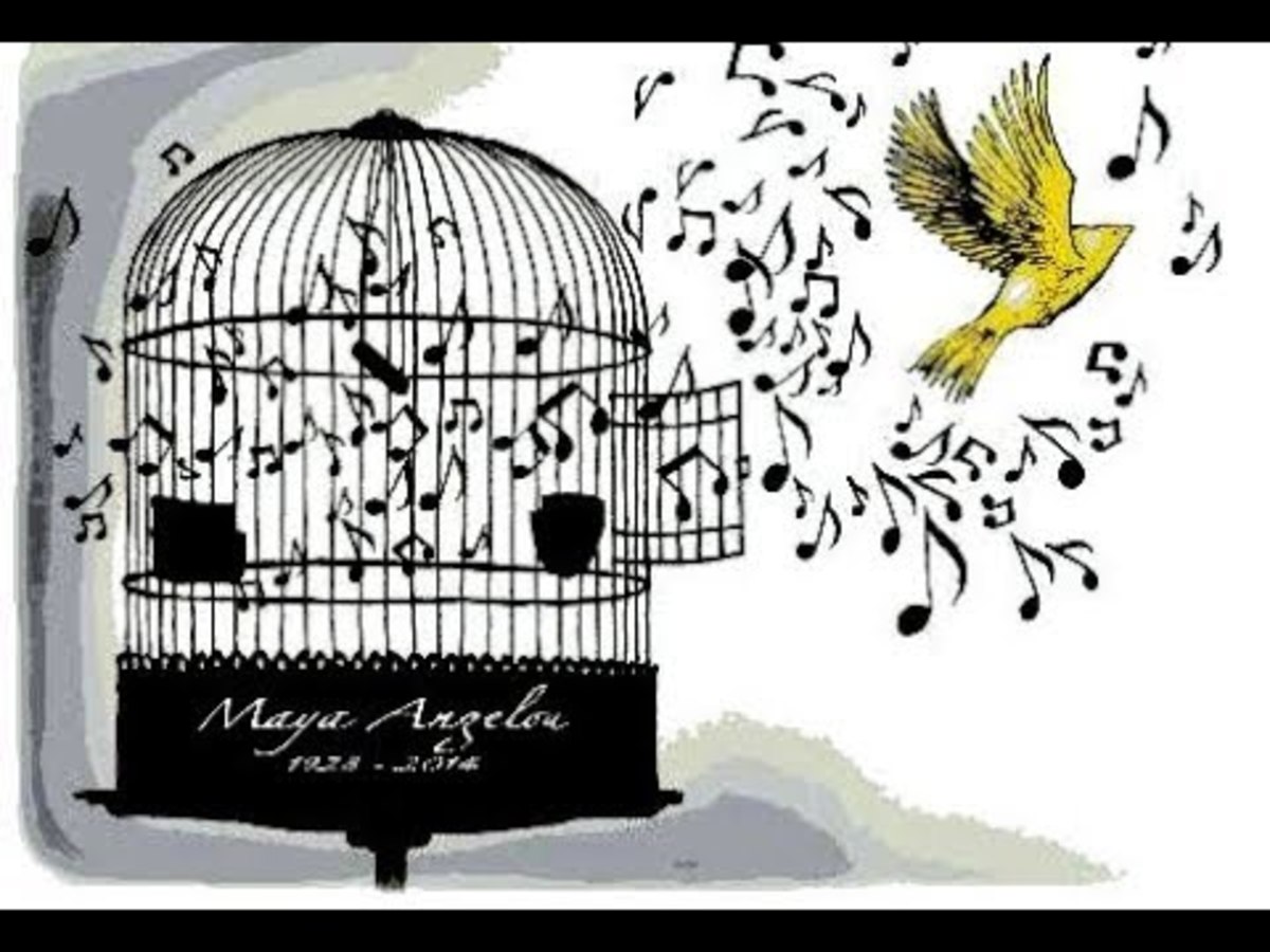 The caged bird sings of freedom