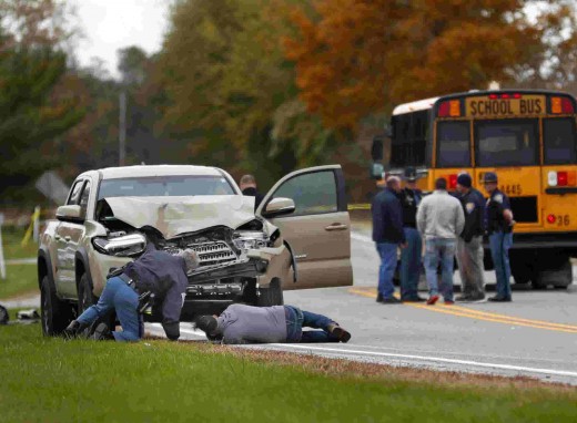 Vehicle that struck and killed three children