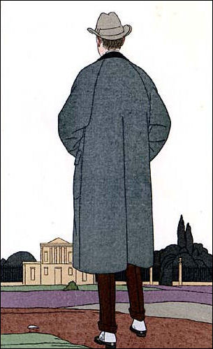 Men's Overcoat And Spats 1914.