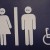 I like the googly eyes on this particular bathroom sign. I like the googly eyes on this particular bathroom sign.