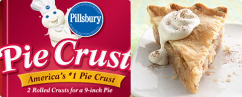 Pillsbury Pie Crusts are so easy to use and make a apple pie even better. 
