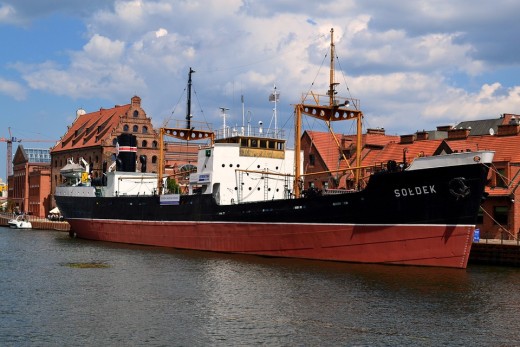 Ship in Seaplane Harbour