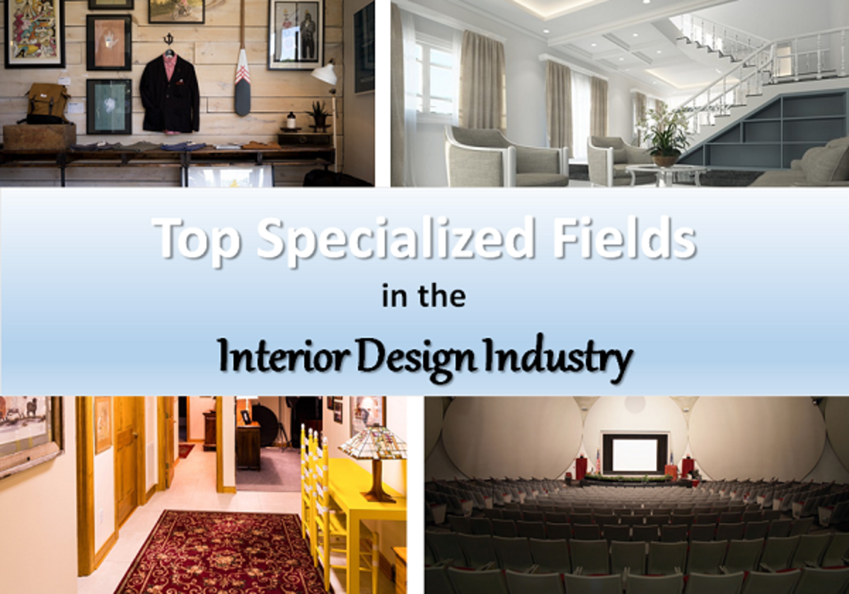 Top Specialized Fields In The Interior Design Industry