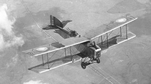 The Breguet 14, one of the best bomber-reconnaissance craft of the First World War. 
