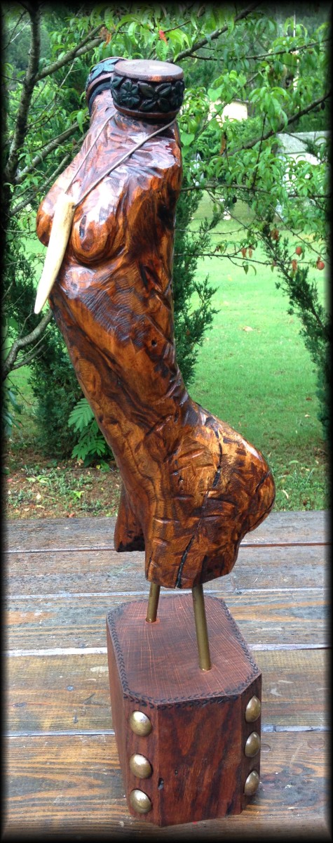 How to Carve Beautiful Wood Sculpture From Fallen Tree ...