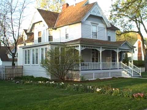 Thomas E. Dewey's boyhood home in Owosso--from here he would go on to national prominence