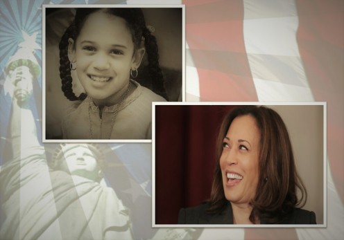 Kamala Devi Harris, the little girl who could become President of the United States.