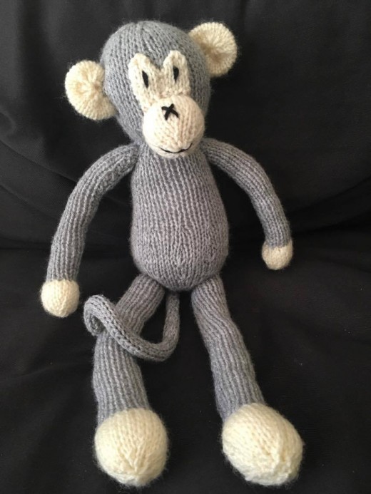 Kids love monkeys. You will not go wrong knitting this adorable guy. 