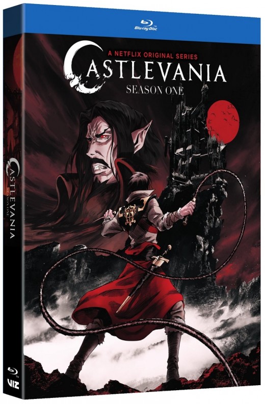 Castlevania Season 1 Blu-ray cover.