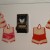Match holder, with matching little kitchen hangings, circa 1950