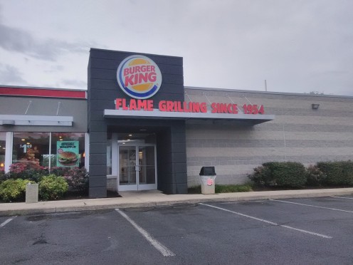 The Burger King located in Aberdeen, Maryland.