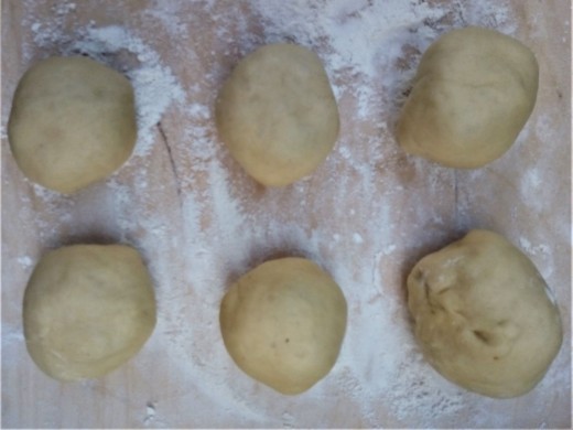 Dumplings ready to cook 