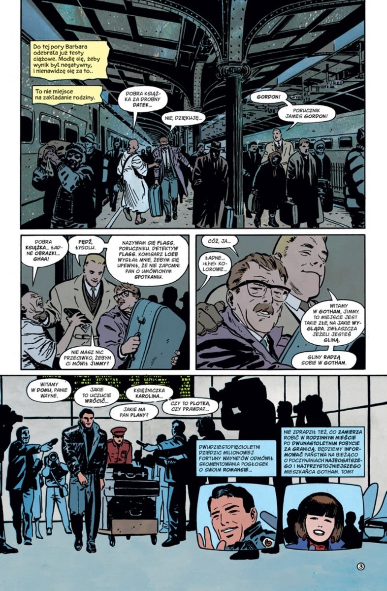 James Gordon arrives in Gotham City.