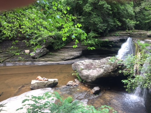 Greeter Falls Upper