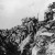 British troops going over the top of the trenches into no man's land to meet their death on the Western Front 1914-18. 